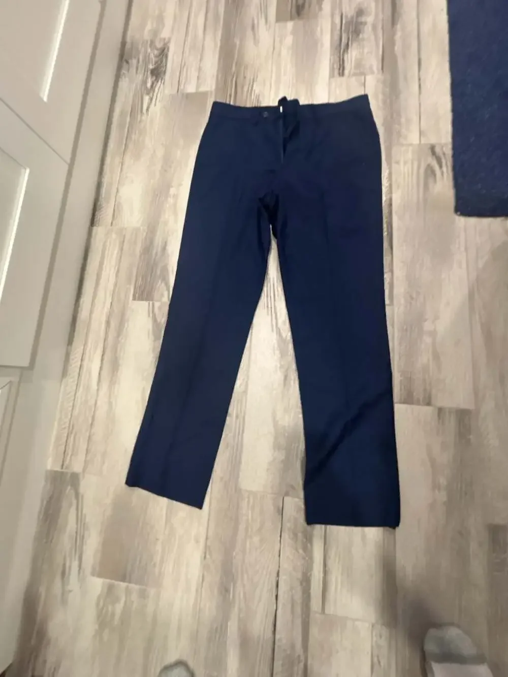 Noodle & Stitch Navy Wool Suit Jacket and Pants